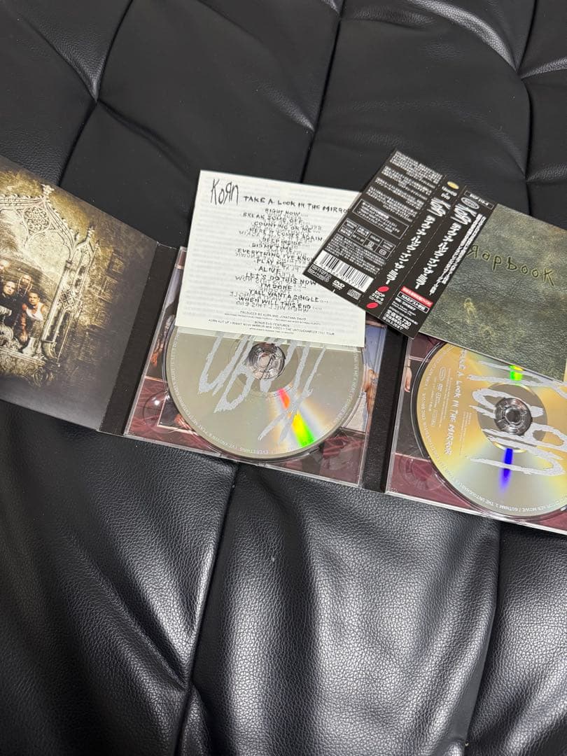 Korn - Take A Look In The Mirror 2CD+DVD Japan Press Limited Edition with OBI
