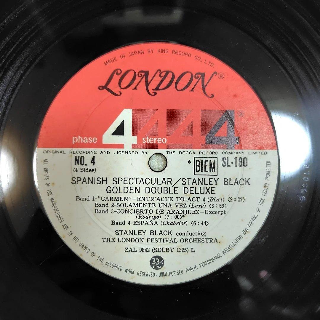 Stanley Black - Spanish Spectacular 2LP Japan Vinyl London SL 179-80 w/ Obi
