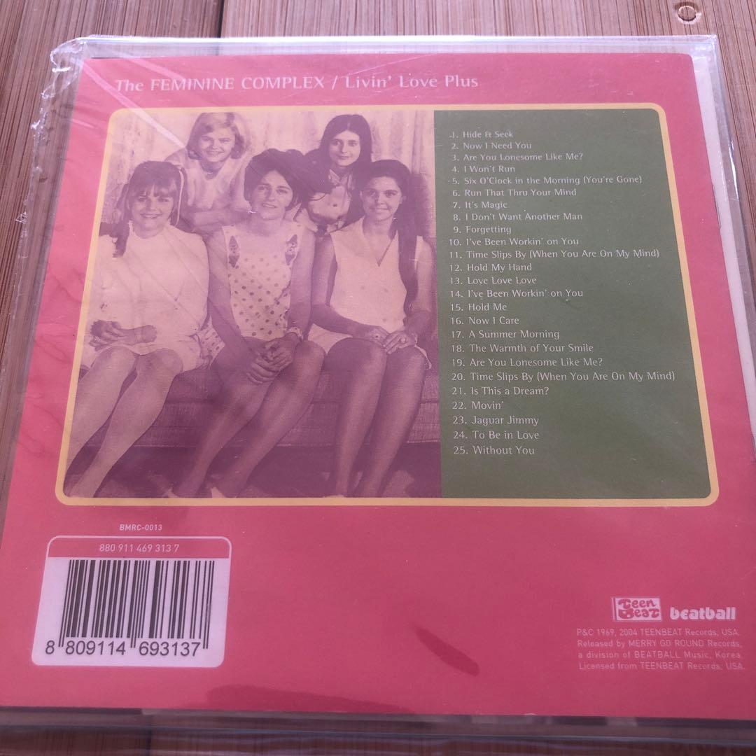 The Feminine Complex - Livin' Love Plus CD Japan Press Mini LP Style 2004