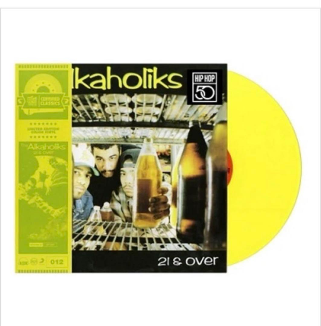 Tha Alkaholiks 21 & Over Vinyl LP Limited Edition Yellow Vinyl #429/500