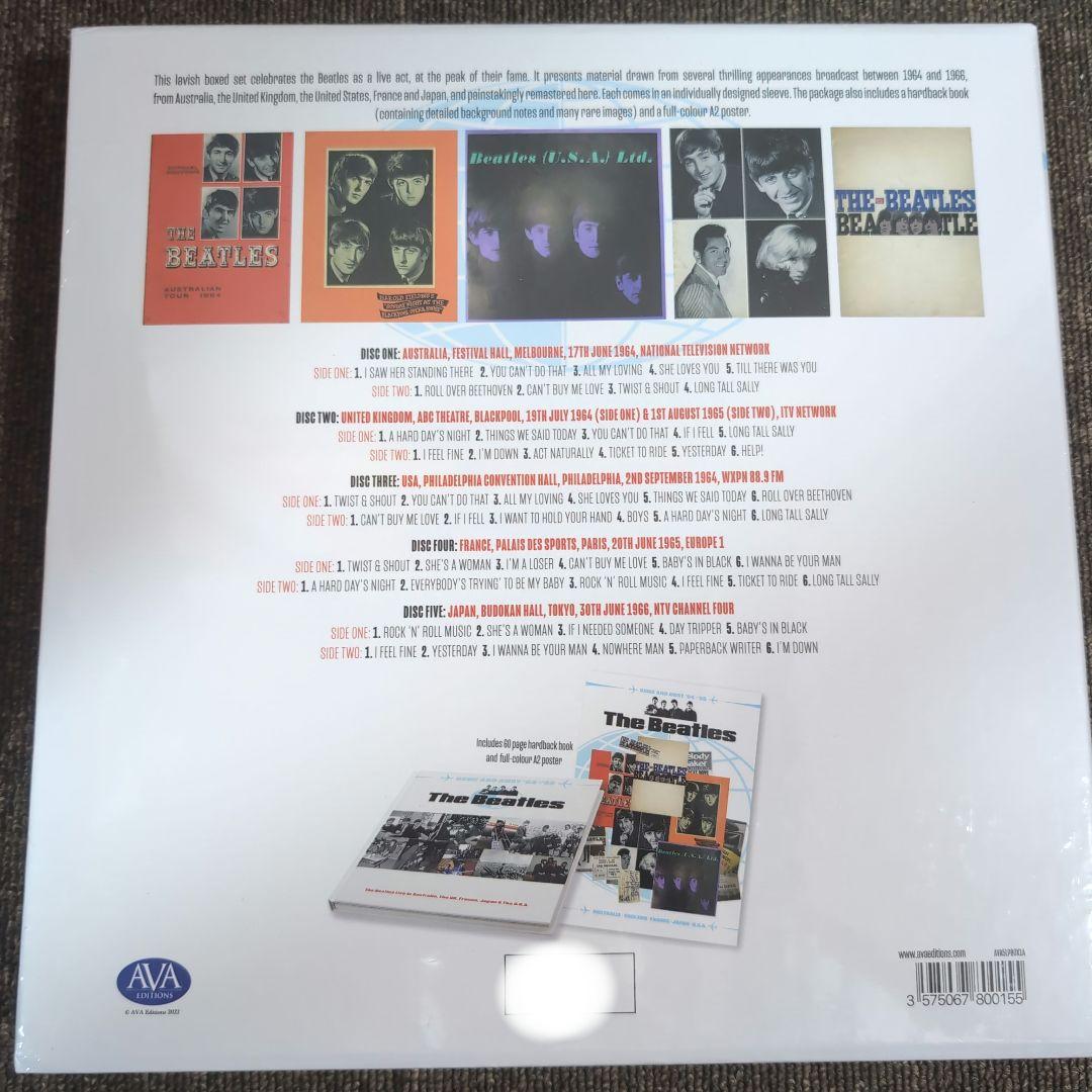 The Beatles Home and Away '64-'66 5LP Box Set Book Poster Rare Live Recording