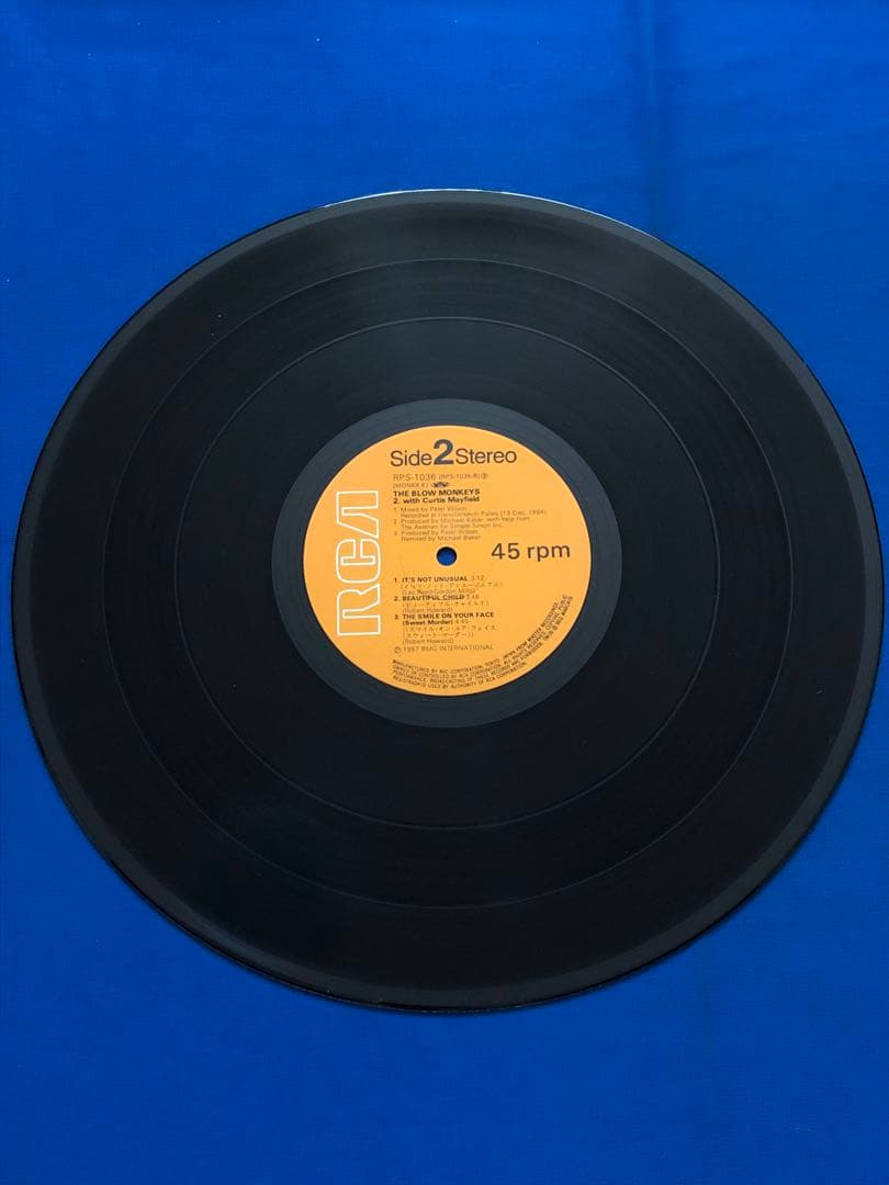 The Blow Monkeys - (Celebrate) The Day After You - 12" Vinyl Japan w/ Obi RPS-10