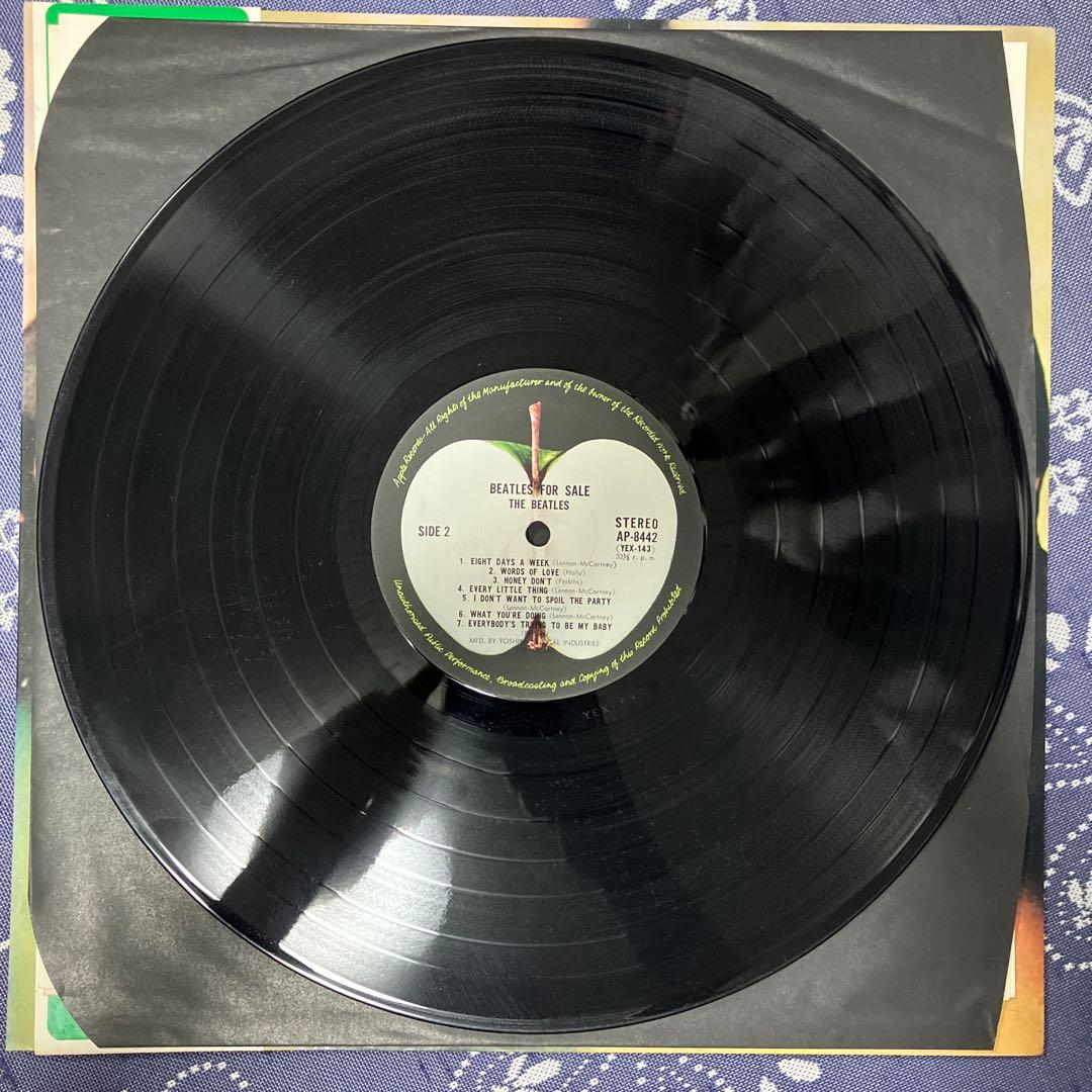 The Beatles - Beatles For Sale (Beatles '65) Japan LP w/ Rare Green Arrow Obi