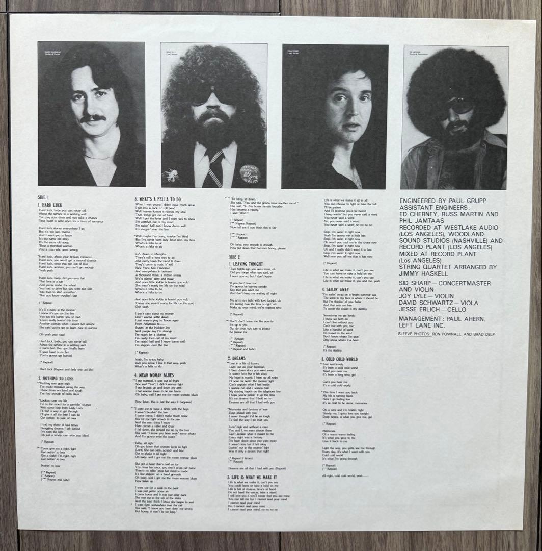 Barry Goudreau - S/T Vinyl LP Japan 1980 Epic 25-3P-230 w/ OBI Boston Members