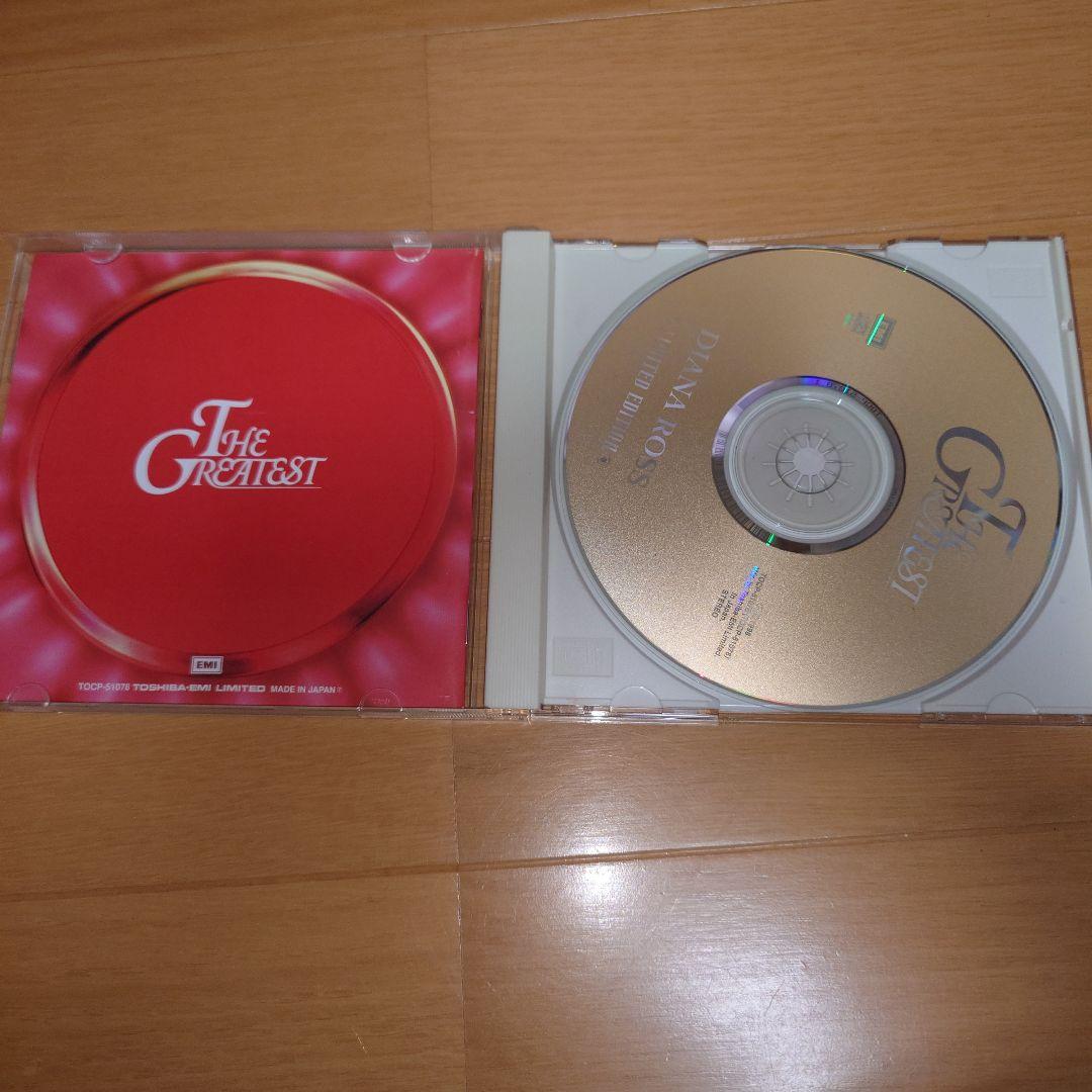 Diana Ross The Greatest Limited Edition Japan Press Gold Disc CD 1998