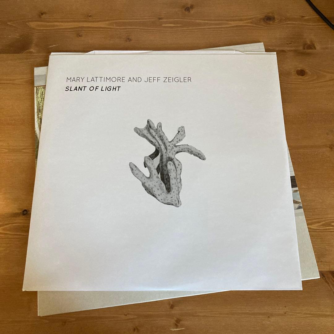Mary Lattimore & Jeff Zeigler - Slant Of Light LP White Vinyl Ambient