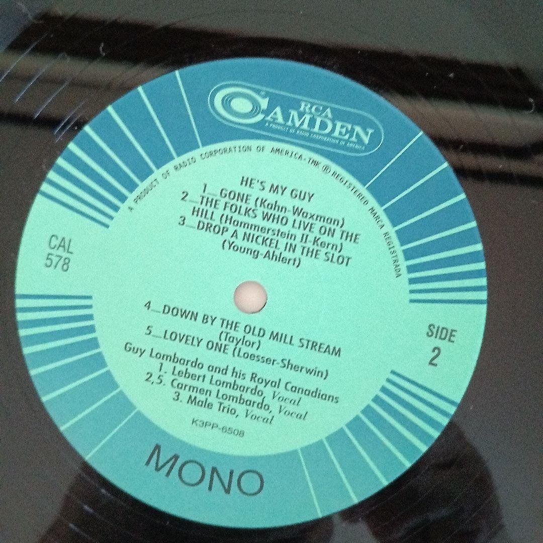 Guy Lombardo - He's My Guy - Japan LP RCA Camden Sweet Band Collection 1995
