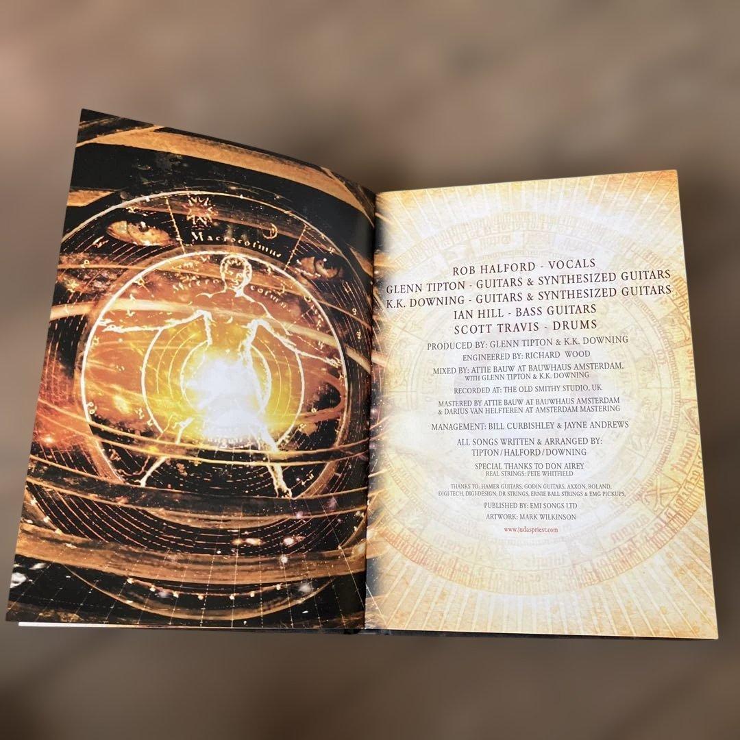 Judas Priest - Nostradamus 2CD Limited Deluxe Edition Hard-Bound Book EU Import