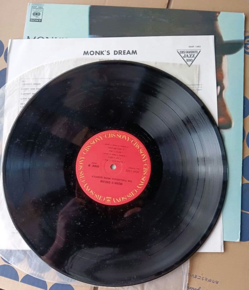 Thelonious Monk - Monk's Dream LP Japan Pressing Jazz Classic