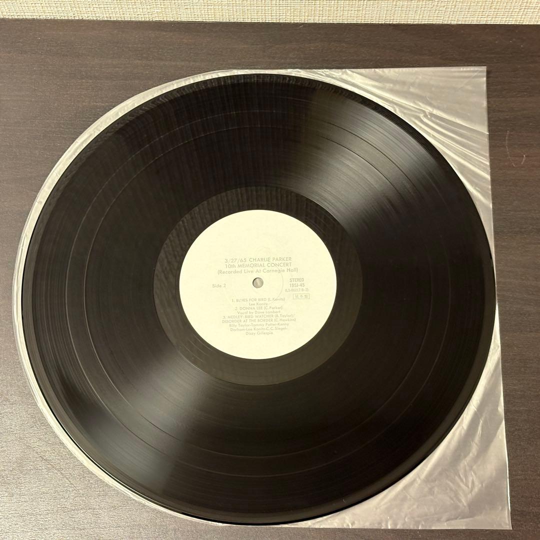 Charlie Parker - 3/27/65 Memorial Concert Live LP Japan 195J-45 Jazz Vinyl