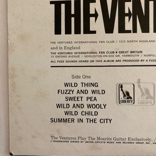 The Ventures - Wild Things! LP Japan Vinyl 1978 Reissue w/ Obi Strip