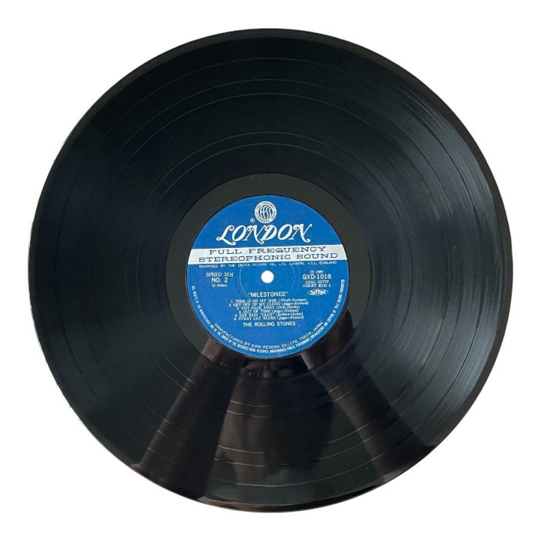 The Rolling Stones Milestones Vinyl LP Japan GXD-1018 Obi Classic Rock