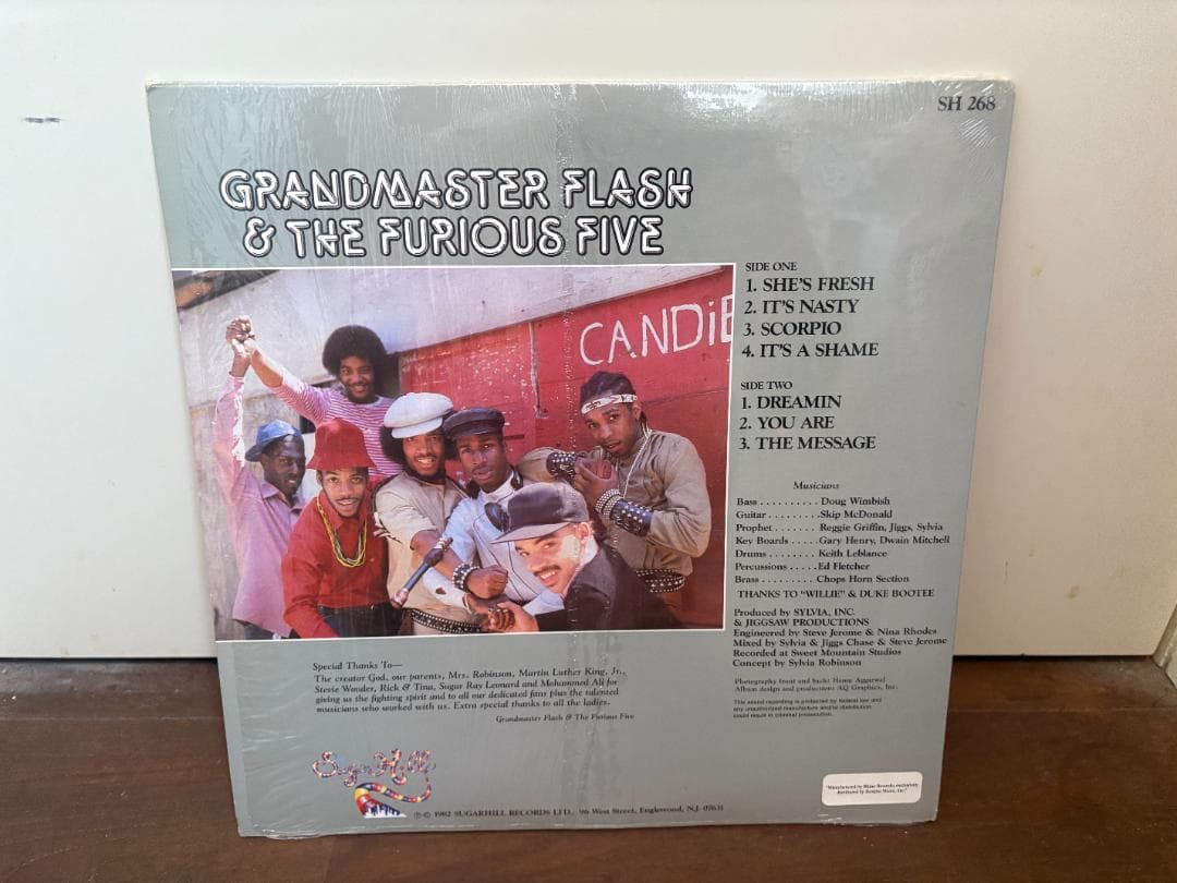 Grandmaster Flash & The Furious Five - The Message - Vinyl LP - Hip Hop Classic