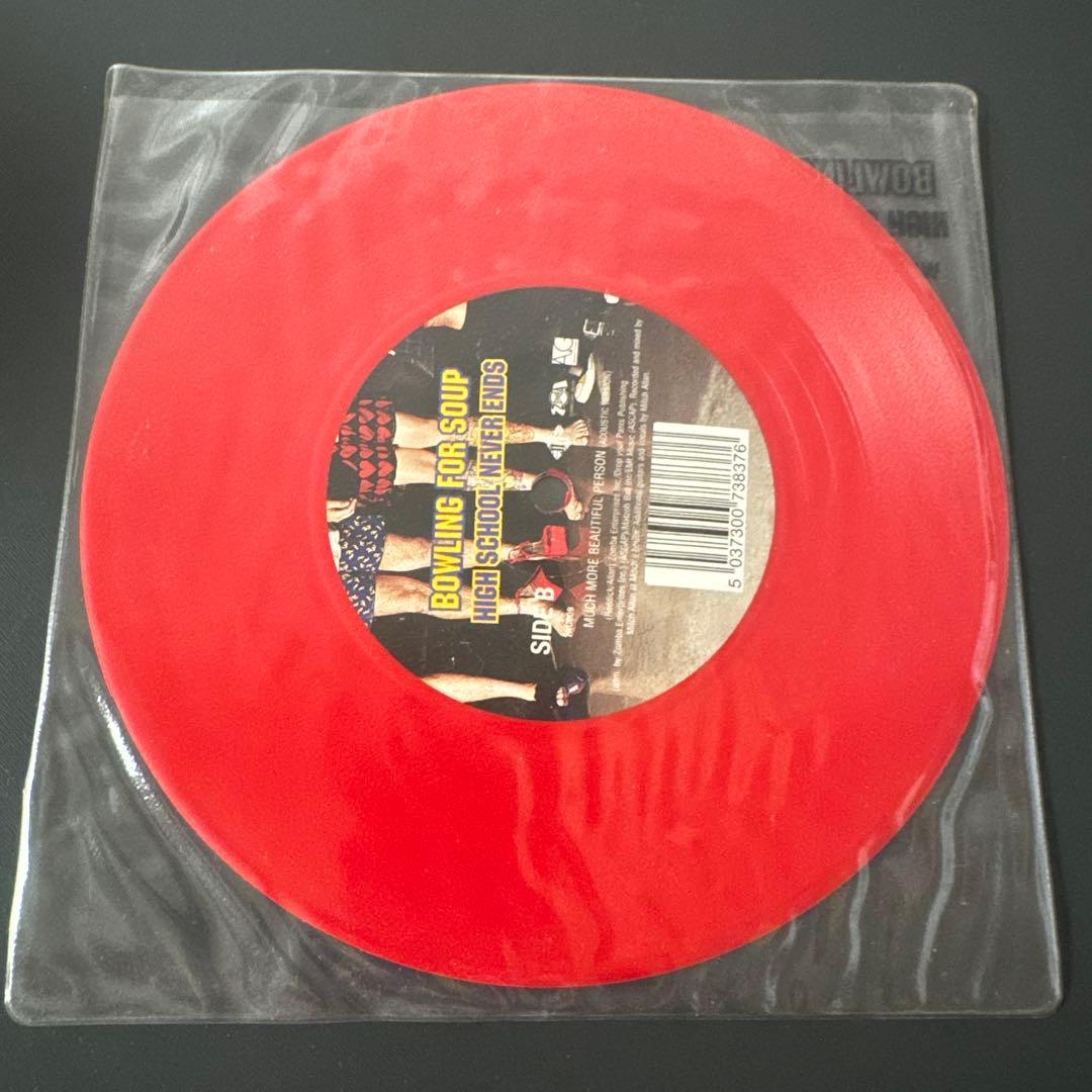 Bowling For Soup - High School Never Ends 7" Red Vinyl Limited Edition
