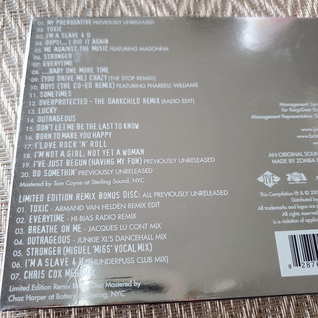Britney Spears Greatest Hits: My Prerogative 2CD Limited Edition Japan Pressing
