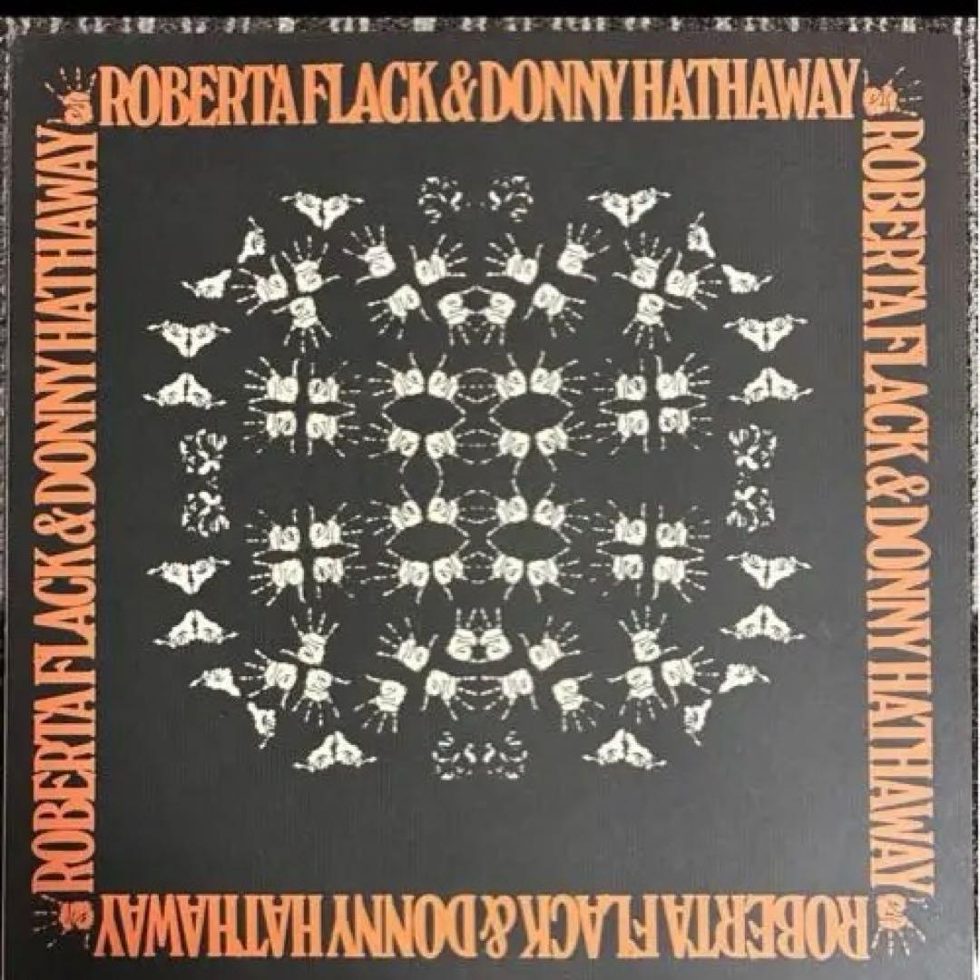 Roberta Flack & Donny Hathaway Self-Titled Vinyl LP Japan Pressing Soul Classic