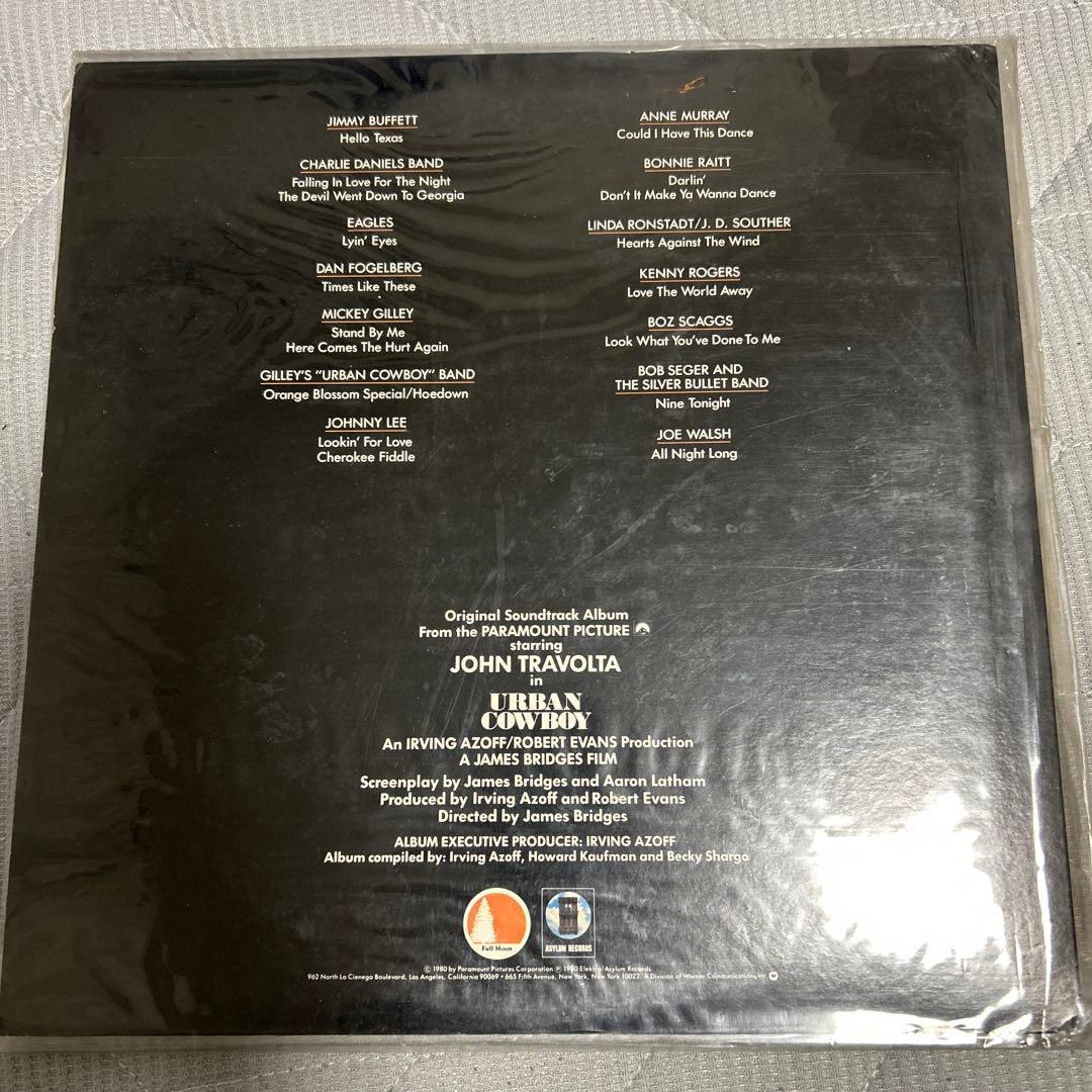 Urban Cowboy Original Motion Picture Soundtrack 2LP Japan Vinyl Obi Poster Inclu
