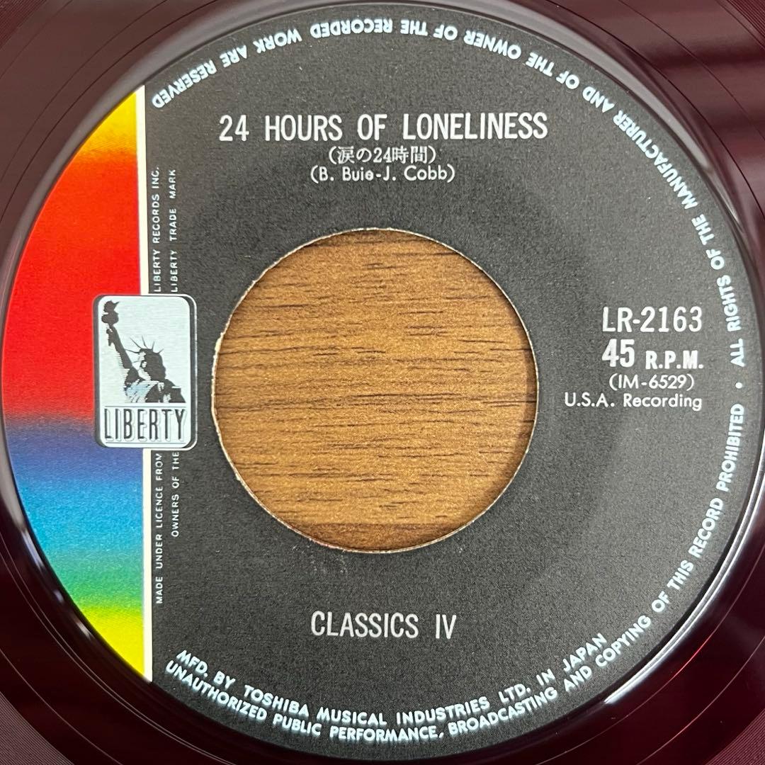 The Classics IV - Stormy 7" Single Japan Red Wax Pop Rock Liberty LR-2163