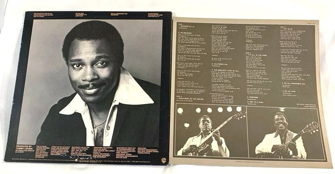 George Benson L.A. Live Jazz Fusion 2LP Set, EX, Japan Import, Used | Japansoundstore
