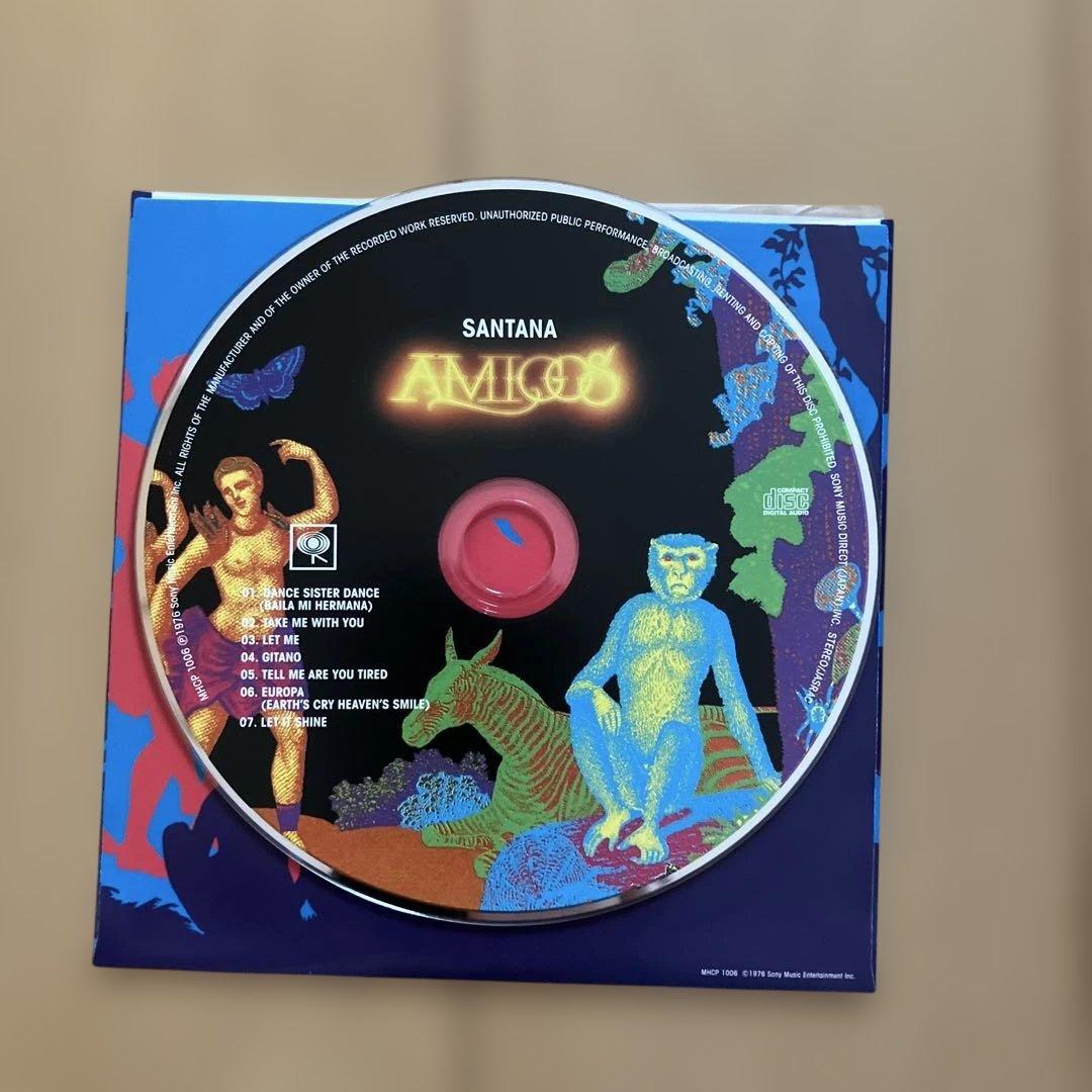 Santana - Amigos CD Japan Paper Sleeve Mini LP Limited Edition with OBI