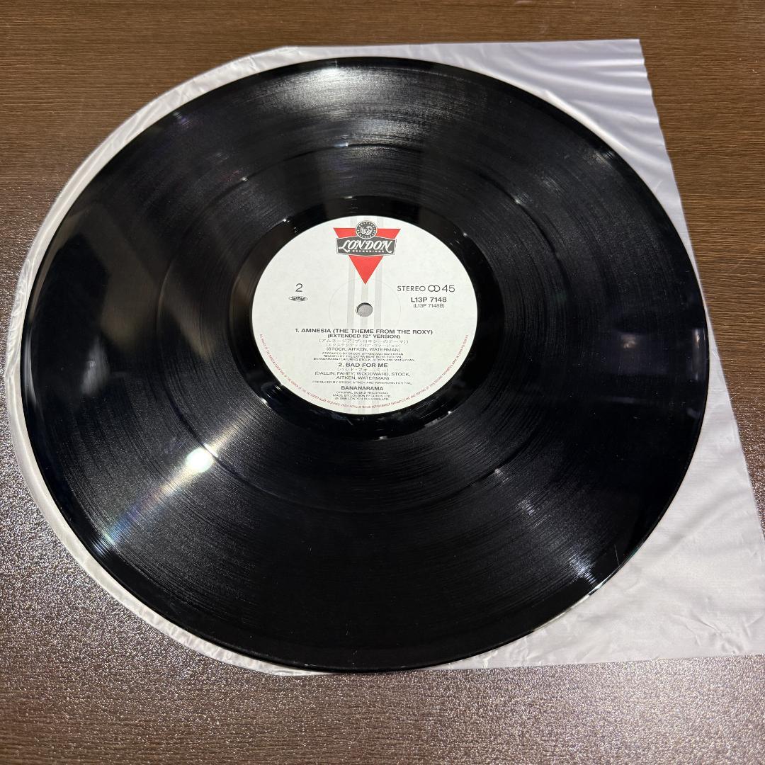 Bananarama I Want You Back Japan 12" Vinyl Record EP with Obi London L13P 7148