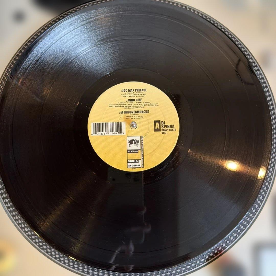DJ Spinna - Heavy Beats Volume 1 Vinyl 2LP Rawkus Records 1999 Hip Hop