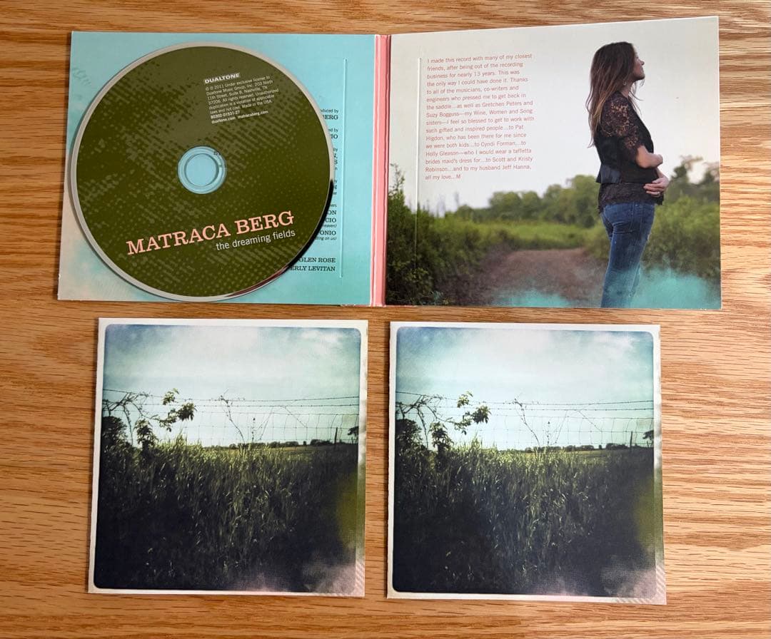 Matraca Berg - The Dreaming Fields CD, 2011 US Pressing, Americana Folk Singer