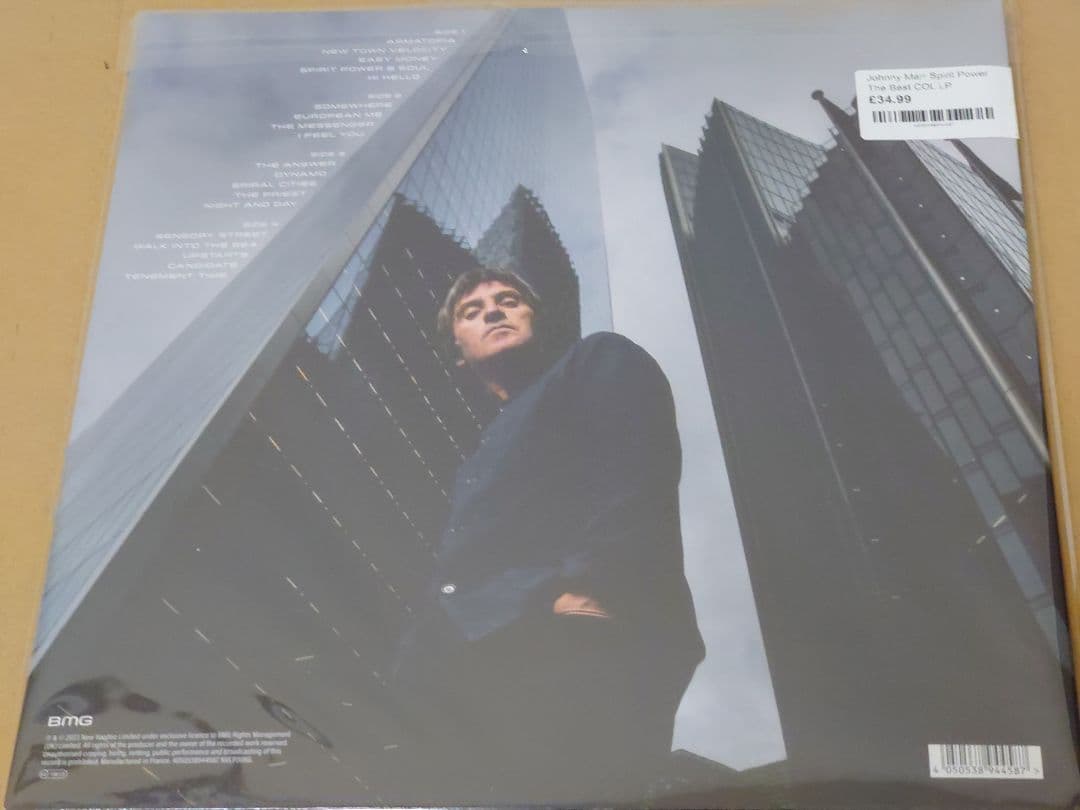 Johnny Marr - Spirit Power: The Best Of Johnny Marr LP, Signed Assai Edition