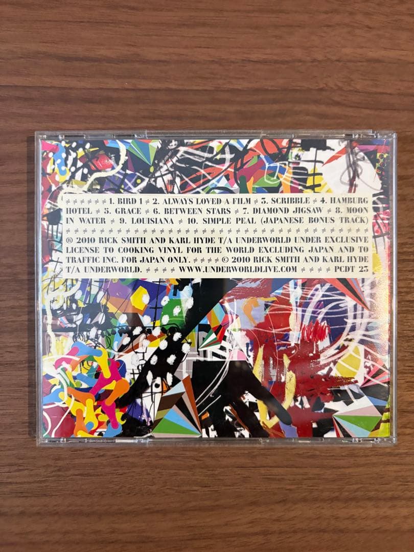 Underworld - Barking CD Japan Press with OBI 2010 Electronic Album