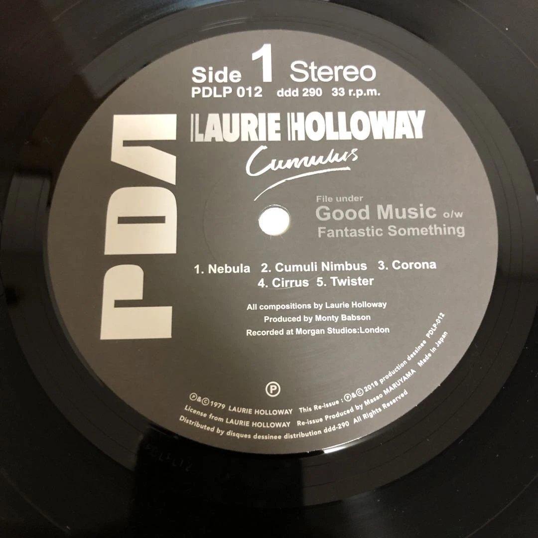 Laurie Holloway - Cumulus Vinyl LP Japan Reissue Jazz Fusion Rare Groove