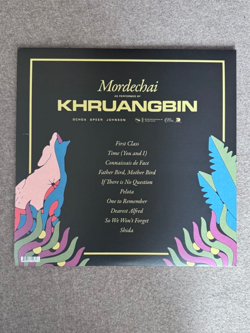 Khruangbin - Mordechai Limited Clear Pink Vinyl LP Record