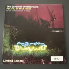 The Sunshine Underground - Put You In Your Place 7" Transparent Pink Vinyl