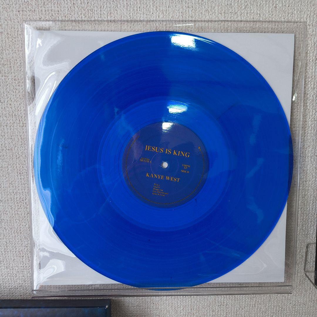 Kanye West - Jesus Is King LP Limited Edition Blue Vinyl Record Import Japan