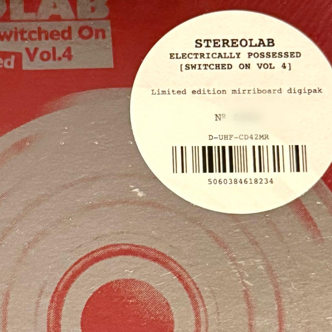Stereolab Electrically Possessed Switched On Vol.4 2CD Limited Mirrorboard Digip