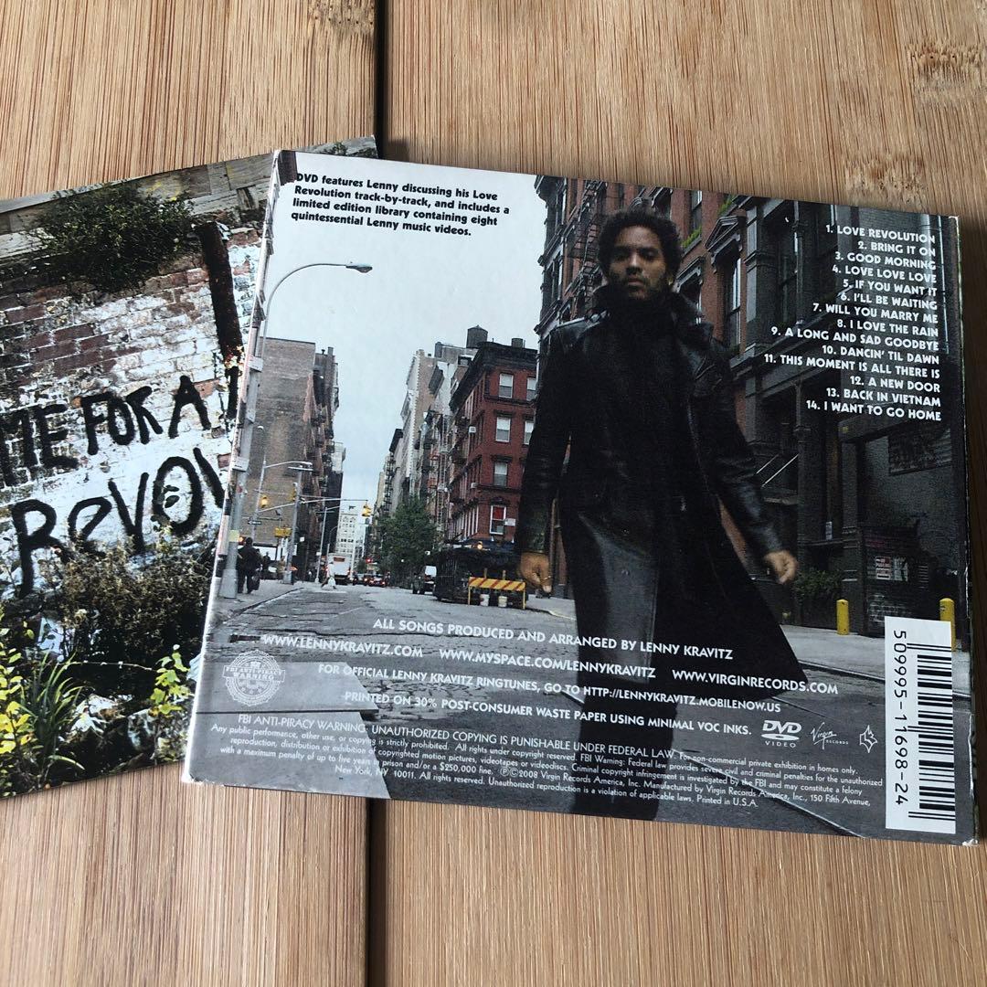 Lenny Kravitz It Is Time For A Love Revolution CD+DVD Deluxe Edition 2008