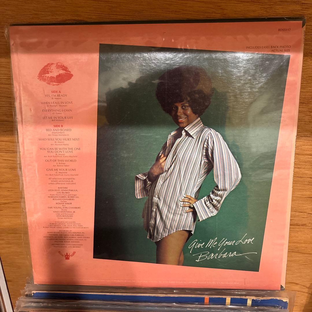 Barbara Mason - Give Me Your Love Vinyl LP Soul Funk Philadelphia International