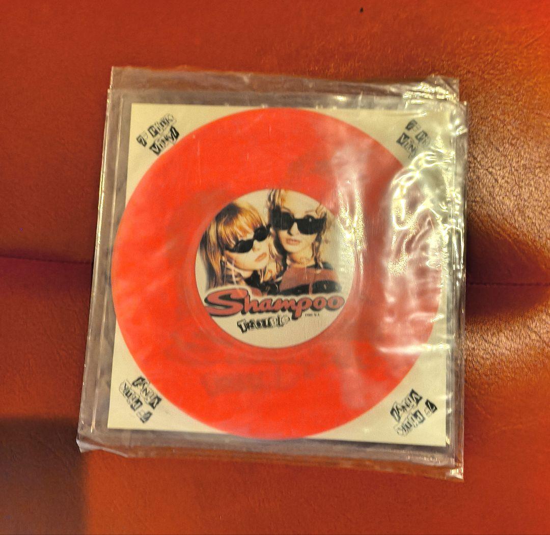 Shampoo Trouble 7-inch Vinyl Record Pink Marble Rare UK Britpop