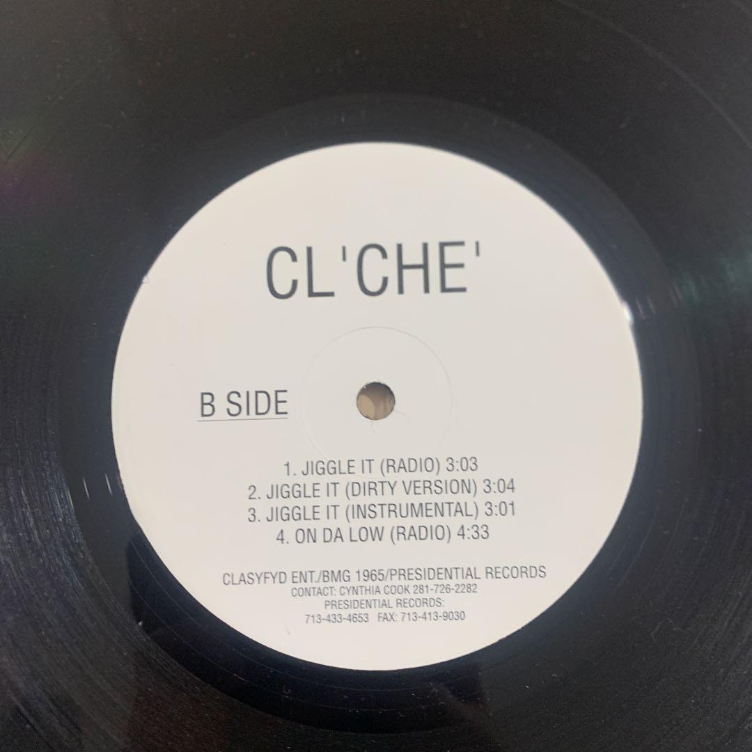 CL'CHE' Off Da Chain 12" Vinyl 2004 Texas Rap G-Rap Presidential Records