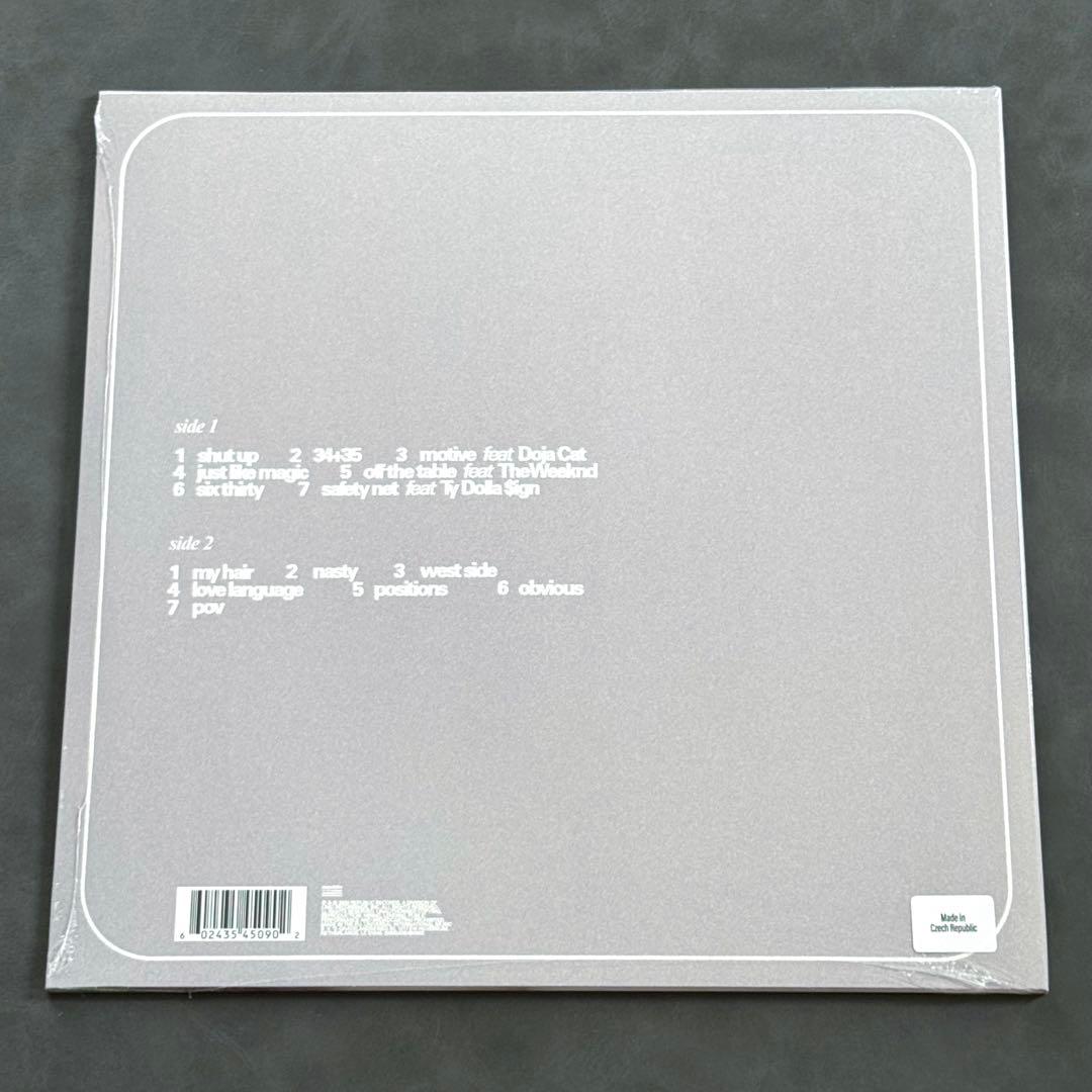 Ariana Grande - Positions Vinyl LP Coke Bottle Clear Color Record