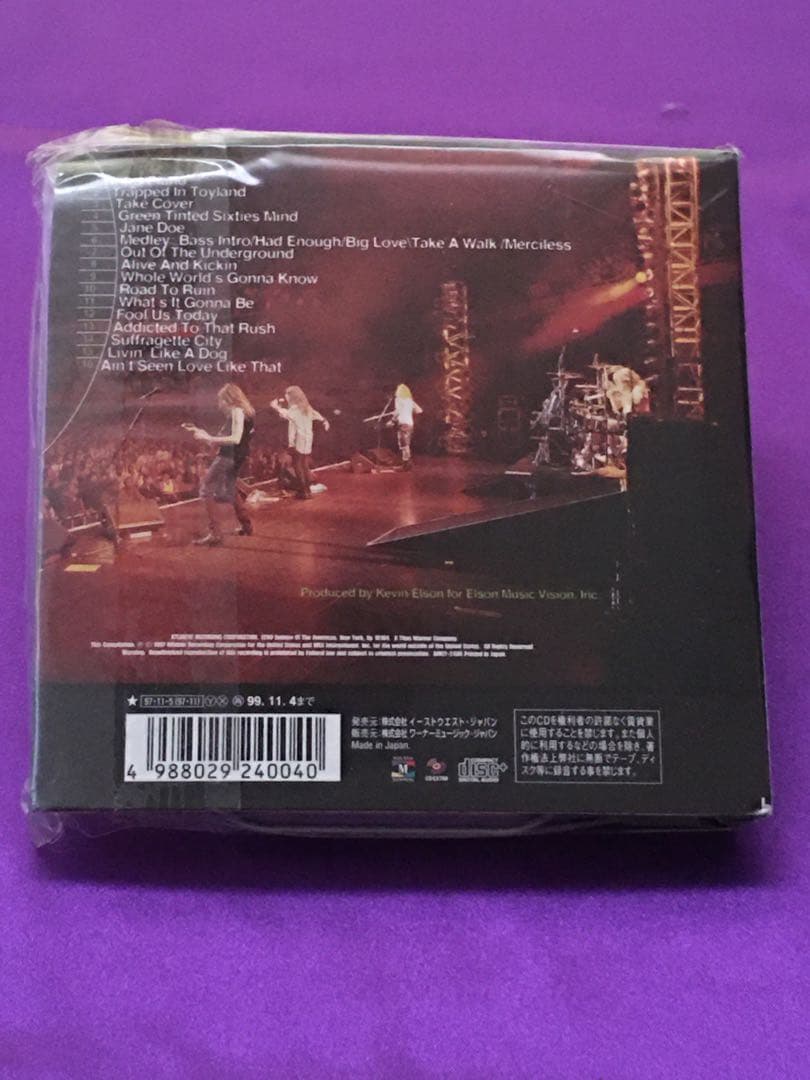 Mr. Big Live at Budokan Japan Limited Edition Tin Case CD