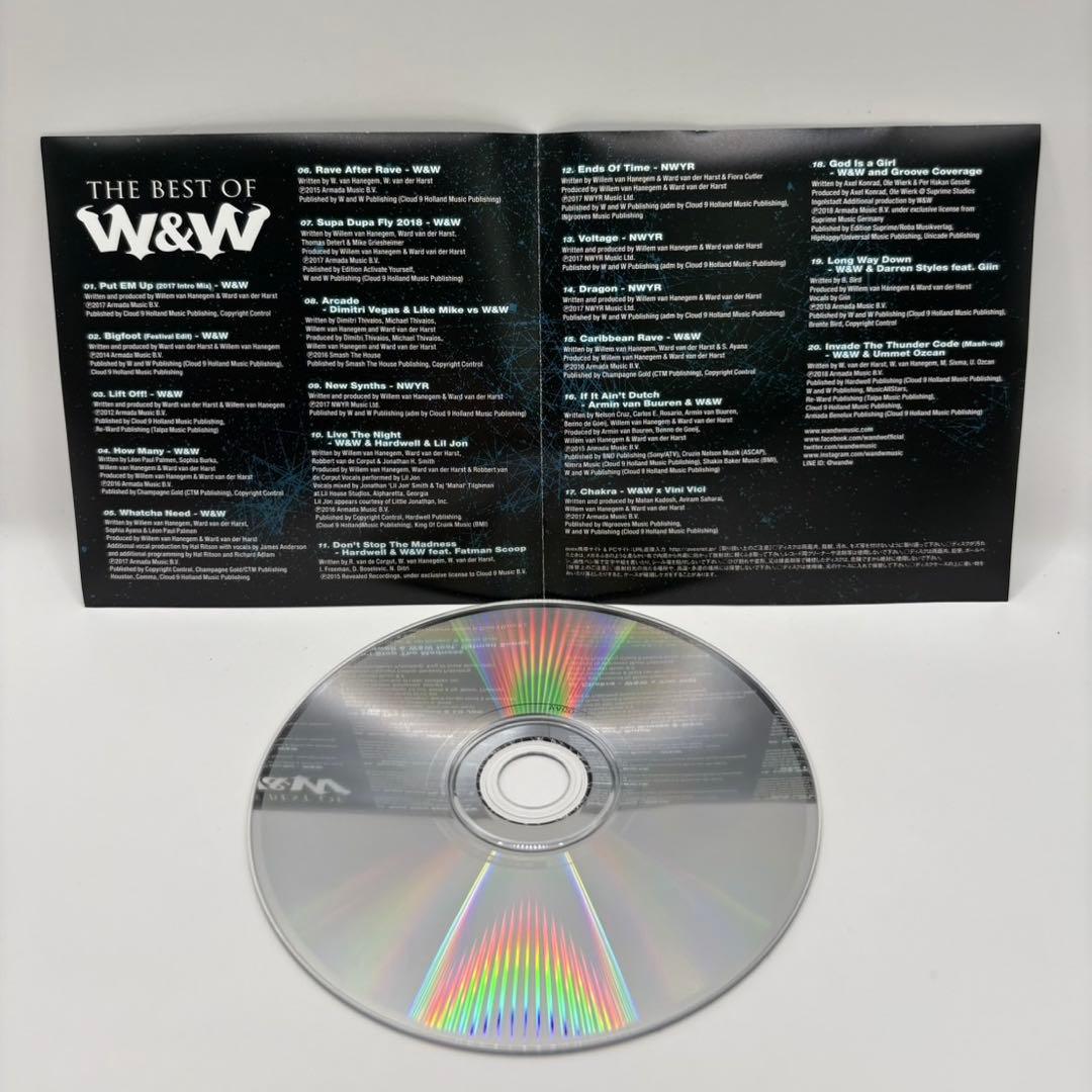 W&W The Best of W&W CD Japan Press with OBI Limited Edition 2018 Compilation