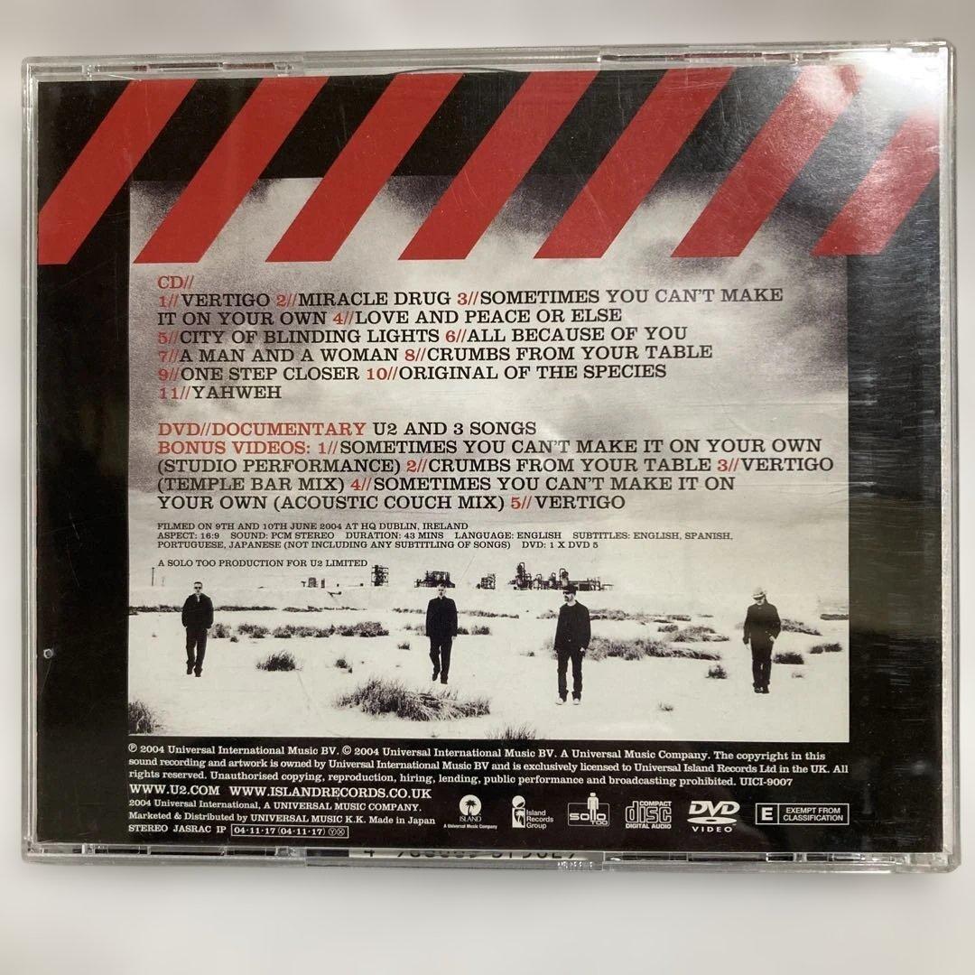 U2 How to Dismantle an Atomic Bomb CD+DVD Japan Press Limited Edition with OBI