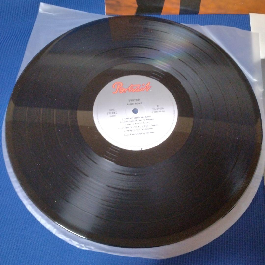 Aldo Nova - Twitch LP 1985 Japan Hard Rock Portrait 28-3P-696 Vinyl Record