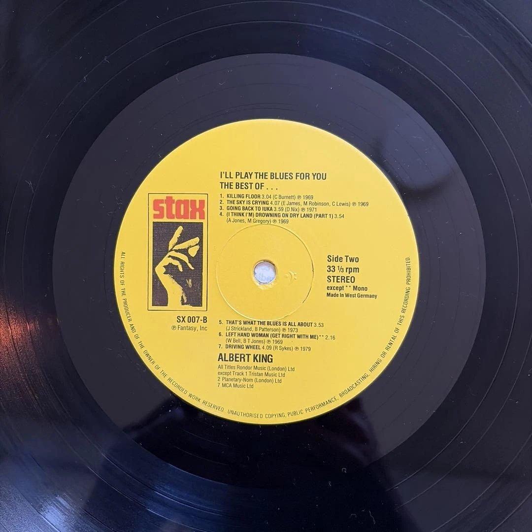 Albert King - The Best Of: I'll Play The Blues For You - Vinyl LP Stax Germany