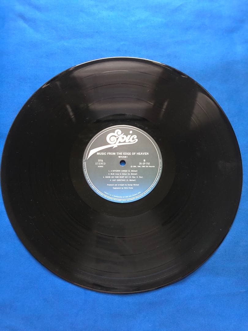 Wham! - Music From The Edge Of Heaven LP Japan 1986 Obi Included