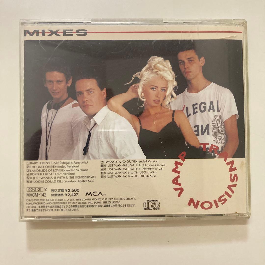 Transvision Vamp - Mixes - Japan CD 1992 MCA Victor MVCM-142 Alternative Pop