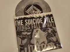 THE SUICIDE FILE - Things Fall Apart - 7" Vinyl Record Gray Color Disc