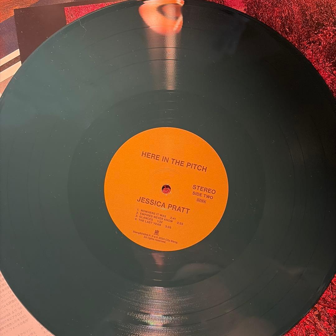 Jessica Pratt - Here In The Pitch - Limited Dark Green Vinyl Japan LP 2024