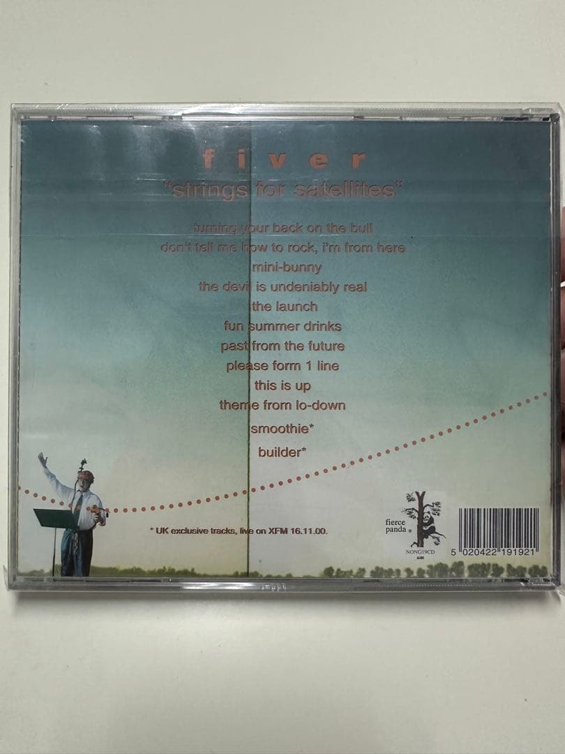 Fiver - Strings for Satellites CD Indie Rock Fierce Panda