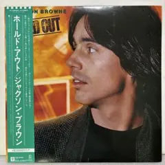 Jackson Browne - Hold Out LP Vinyl Japan Pressing with Obi & Lyric Sheet